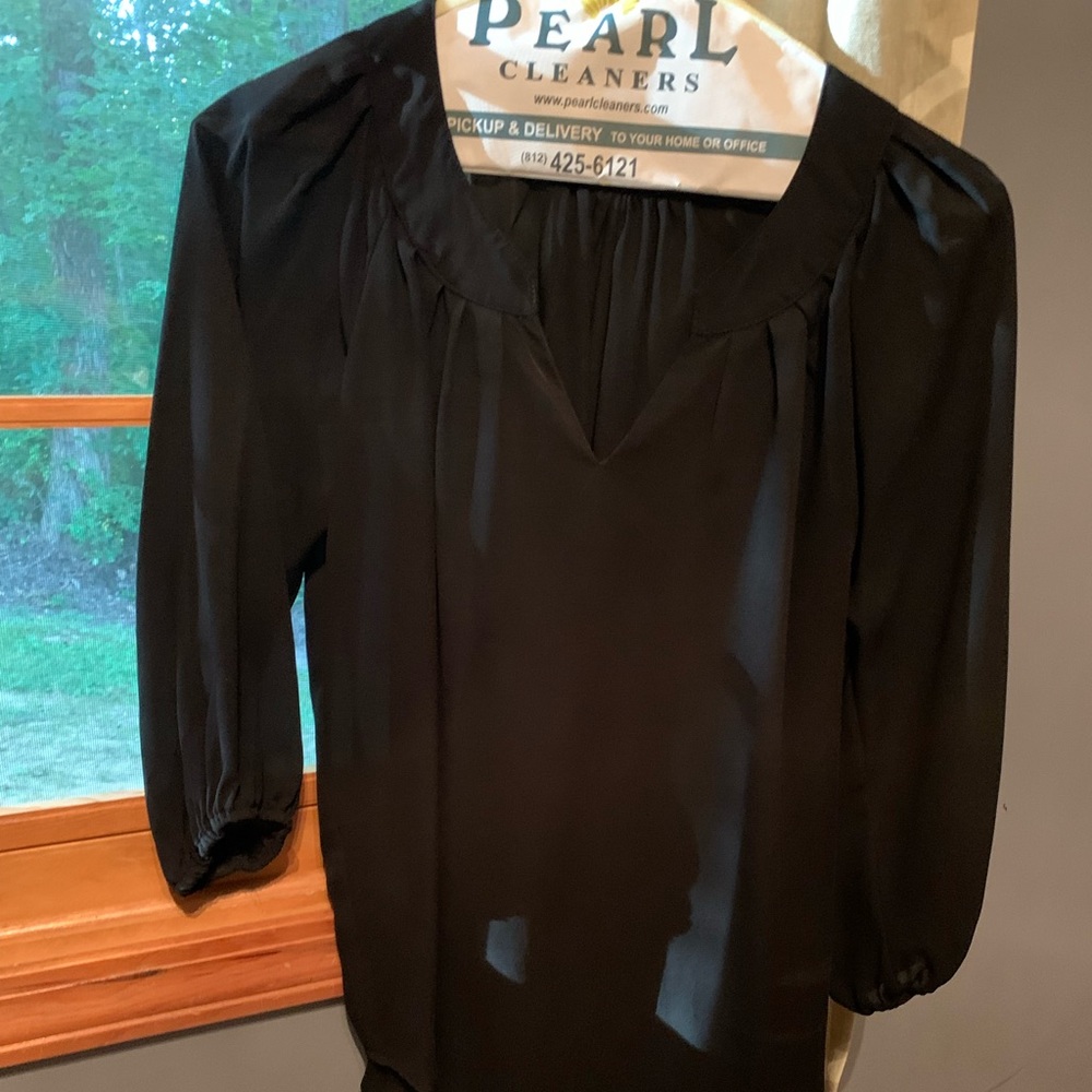 Black dress top